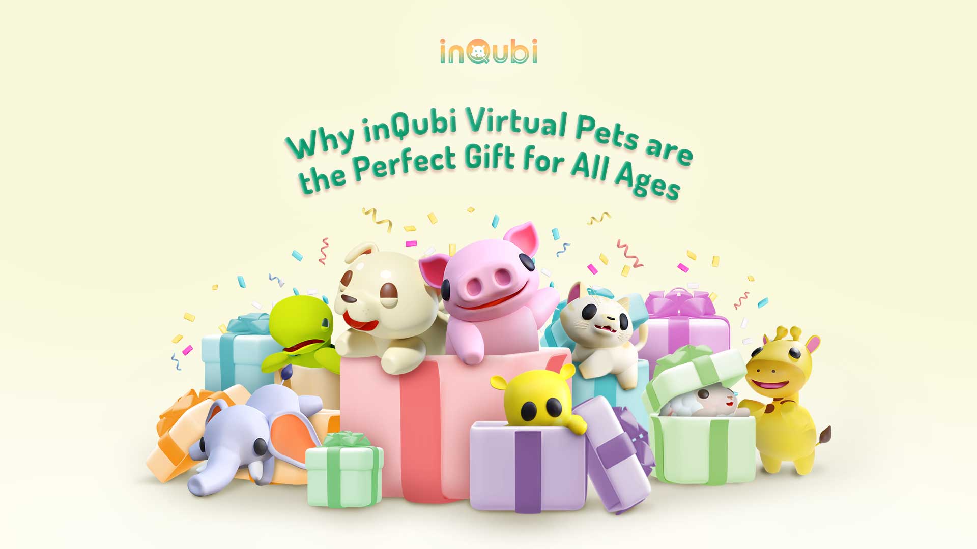 Why inQubi Virtual Pets are the Perfect Gift for All Ages